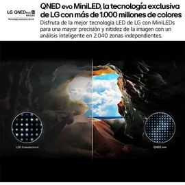 LG 55QNED87A6B 55" 4K QNED evo AI Smart TV