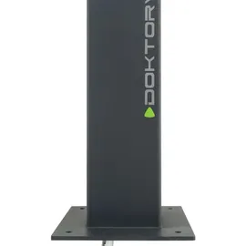 Doktorvolt Wassersäule Gartenpfosten mit Wasserhahn anthrazit