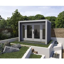 Weka Designhaus 263 2,95 x 2,35 m grau