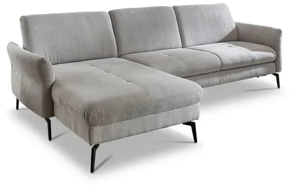 ComfortPlan Wohnlandschaft Reno Cord Silver