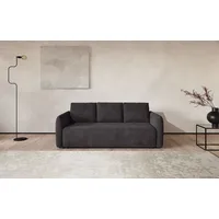 COTTA Big-Sofa Megasofa, Flow, Breite 222 cm, wahlweise mit Bettfunktion schwarz