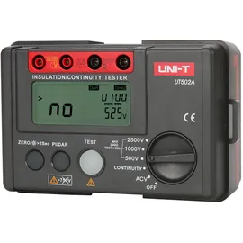 UNI-TREND UT502A Isolationswiderstandsprüfer Voltmeter mit LCD-Display