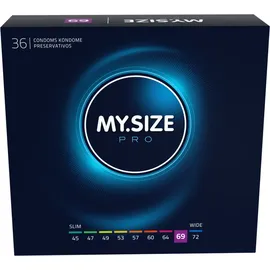 MY.SIZE PRO 69 mm 36 Stk transparent