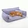 noviclass-shop Hundesofa | Katzensofa 'Chaffar' | Flieder XL (120cm))