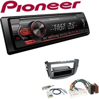 Pioneer 1-DIN Autoradio USB AUX Android Einbauset für Toyota