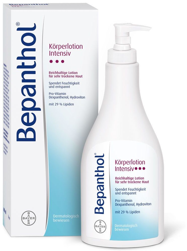Bepanthol® Körperlotion Intensiv für sehr trockene Haut im Pumpspender Lotion 400 ml Unisex 400 ml Lotion