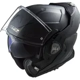 LS2 Klapphelm Motorrad ADVANT X SOLID Matt Black, XXXL