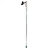 Leki Smart Comp 130 cm schwarz-weiß-türkis