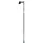 Leki Smart Comp 130 cm schwarz-weiß-türkis