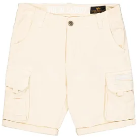 Alpha Industries Crew Short", Für Cargos, Jet stream white, 34