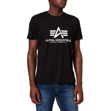 Alpha Industries "Basic T-Shirt schwarz XL
