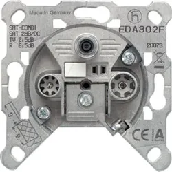 Jung Einzeldose 3-Loch Universal EDA 302 F