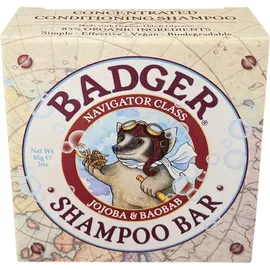 Badger Shampoo Bar - Jojoba & Baobab 85 g
