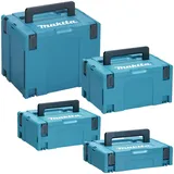 Makita MAKPAC Systemkoffer Gr. 1 + Gr. 2 + Gr. 3 + Gr. 4