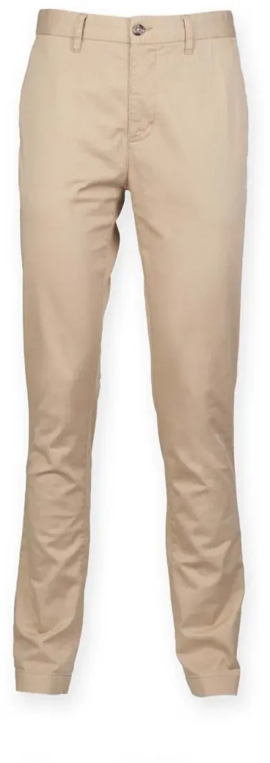 Front Row Stretch Chino Trousers FR621 stone 48 EU (XL)