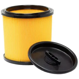 GRIZZLY Trockenfilter Falten Filter für Parkside Nass Trocken Sauger PNTS 1200 1250 1300 A1 B2 C3 E4 F5 Nass Trockensauger Filter mit Deckel Lemellenfilter