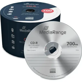 SOENNECKEN Noname CD-R 71494 80 Min. 52x 700MB 50 St./Pack.