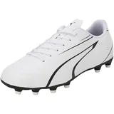 Puma Vitoria Fg/ag Fußballschuhe - White / Black, 39