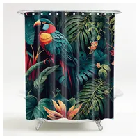 Sanilo Duschvorhang Exotic 180 x 200 cm grün