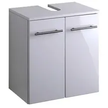 Held MÖBEL Parma Unterbeckenschrank, Hochglanz-weiß 842096 - weiss