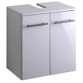 Held MÖBEL Parma Unterbeckenschrank, Hochglanz-weiß 842096 - weiss