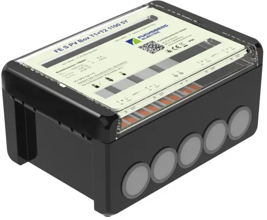 Fuchsberg FE S PV Box T1+T2 1100 5Y, Generatoranschlussbox für PV-Anlagen, Typ 1+2
