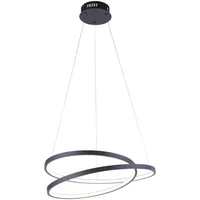 Paul Neuhaus LED-Pendelleuchte Roman Alu, Eisen, Stahl & Metall