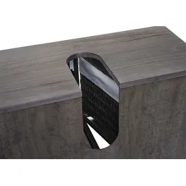 Mendler Waschbeckenunterschrank 60 x 65 x 31 cm Braun/Grau
