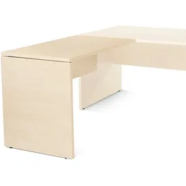 Rocada Anstelltisch Work BxTxH 120x60x73cm melaminbeschichtet buche