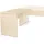 Rocada Anstelltisch Work BxTxH 120x60x73cm melaminbeschichtet buche