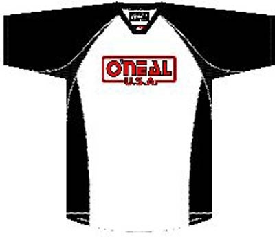 ONeal Pin It, maillot - Noir/Blanc - XS