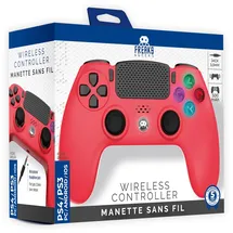Trade Invaders Freaks And Geeks Wireless Controller Rot PS4
