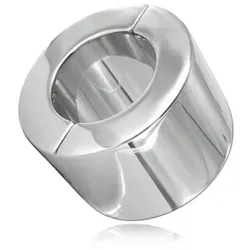 Bdsm-zubehör hodenring aus rostfreiem stahl 40 mm