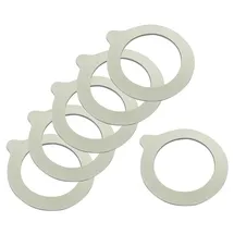 Westmark Gummiringe – hochwertige Einmachgummis für Drahtbügelgläser, ideal zum Einkochen und Einmachen, verlässliche Abdichtung – Naturkautschuk BPA-frei, Ø 68 mm, 6 Stück,