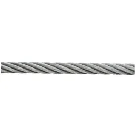 Dörner + Helmer Edelstahlseil 2 mm x 300 m Weiß / Edelstahl