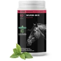 Peticare Wurm-Mix Pulver für Pferde, Natürliche Alternative 200 g