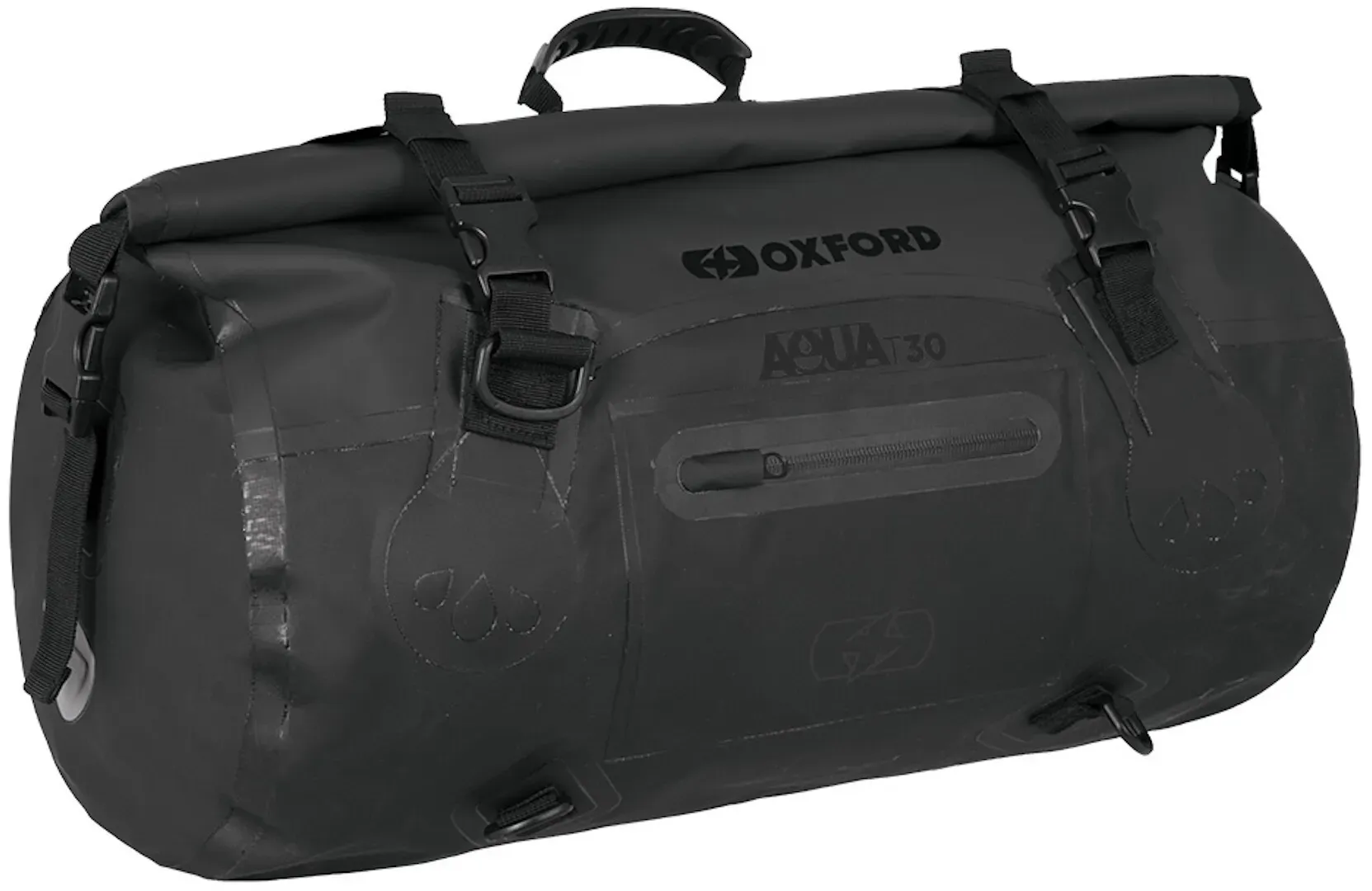 Oxford AQUA T-30 Rolltasche, schwarz, Größe 21-30l für Männer