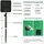Montegoni Lichterkette Solar 5m 20 LEDs IP65 warmweiß 8 Modi