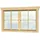 SKANHOLZ Doppelfenster 57,5 x 70,5 cm Beige