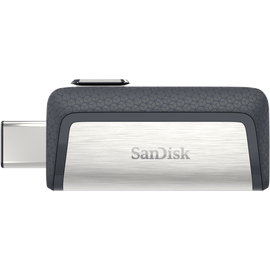 SanDisk Ultra Dual Drive 128 GB silber USB-C 3.1