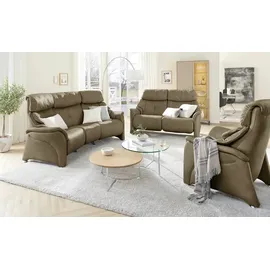 HIMOLLA Relaxsessel 4217 Leder 96 x 109 x 91 cm Grün mit Kopfteil