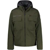 LERROS Outdoorjacke »LERROS Fieldjacket mit Kapuze, gefüttert - Olive - XXXL