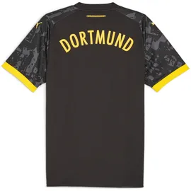 Puma BVB Borussia Dortmund Auswärtstrikot 2023/24 Herren 02 black/cyber yellow 3XL