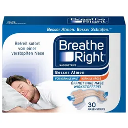 Besser Atmen Breathe Right Nasenpflaster Beige Normal 30 St Pflaster