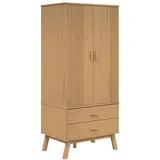 vidaXL Kleiderschrank Olden 53 x 172 x 53 cm Braun