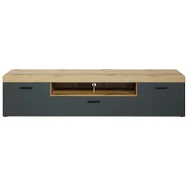 trendteam FUKUI TV-Lowboard 0 cm Braun Holzwerkstoff