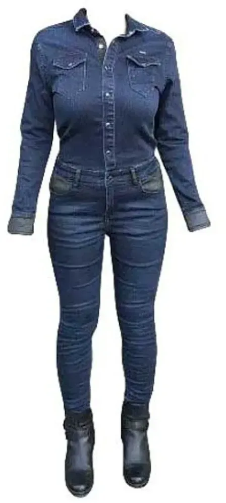Overlap Tess Overall - Dark Blue - 29