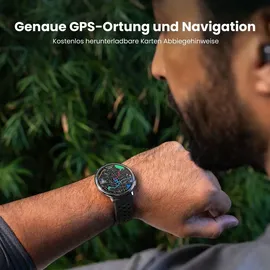 Amazfit Active 2 schwarzes Sport-Silikon