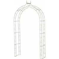 Siena Garden Rosenbogen 140 x 40 cm Silber