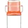 Fiam Mya Spaghetti Stapelsessel 57 x 52 x 85 cm orange